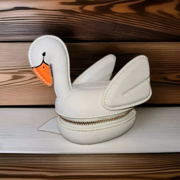 kate spade Handbags - Kate Spade 3D Swan Coin Purse Float Mini Bag NWT Limited Edition